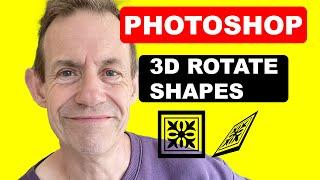 3D Rotation  Rotate Of Shapes In Photoshop How To