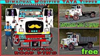 Himachal Modified Tata Tipper Mod Bus simulator Indonesia Download Tata Tipper Skin Tata Tipper Mod