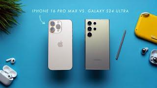 iPhone 16 Pro Max vs Galaxy S24 Ultra - The TOUGH Choice