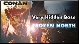 Conan Exiles - Very Hidden Base - Frozen North