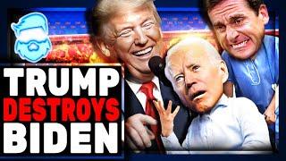 Donald Trump DESTROYS Joe Biden So Bad Democrats Call For Him To Step Down & Celebrities MELTDOWN