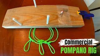 Tie This COMMERCIAL Pompano Rig & Use THIS Method To Pick Float Color Catch More Fish