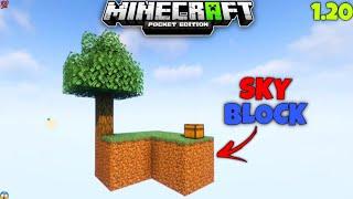 Sky Block Map For Minecraft PE 1.20  100% WORKING 