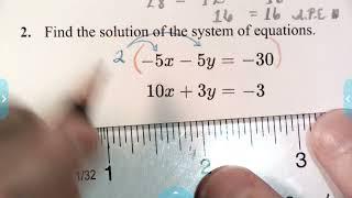 How to Write & Solve Systems of Linear Equations & Inequalities A2IR A5CR Full Solutions