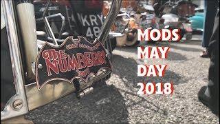 Mods Mayday Japan 2018 Scooter run