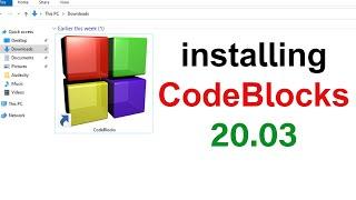 How to Install CodeBlocks  IDE 20.03  with MinGW for C and C++ Programming on Windows 11