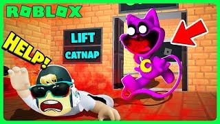 AJAK MAMACIL MASUK KE LIFT HORROR CATNAP ROBLOX TERNYATA BEGINI ISINYA