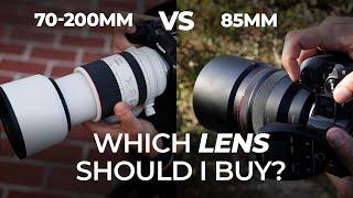 70-200mm vs 85mm - Which Lens Should I Buy?  Master Your Craft