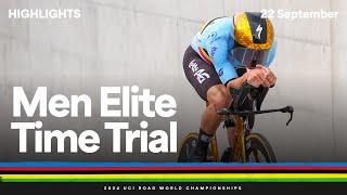 Men Elite Individual Time Trial highlights  2024 UCI Road World Championships