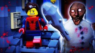 GRANNY LEGO SPIDERMAN  HORROR GAME GRANNY  STOP MOTION ANIMATION