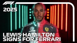 Lewis Hamilton Joins Ferrari For The 2025 F1 Season
