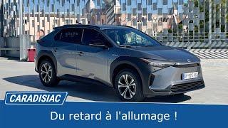 Essai- Toyota BZ4X  que vaut la première électrique de Toyota ?