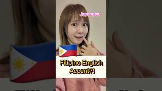 Reason why Japanese have Filipino English Accent? #philippines #shorts