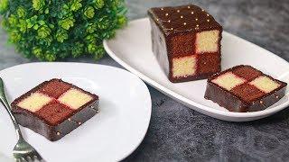 Battenberg Cake Recipe  Eggless & Without Oven  Yummy