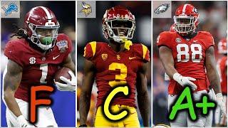 NFL Draft Grades For EVERY Round One Pick