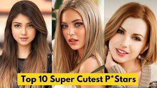 Top 10 Super Cutest Prnstars of 2024  Top Cutest P*stars
