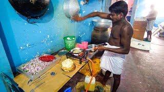 Sri Lankan Food - SPICY OMELET CURRY + Exotic Fruit in Weligama Sri Lanka