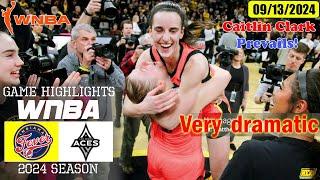 Indiana Fever vs. Las Vegas Aces 091324 FULL GAME Highlights  Womens Basketball 2024