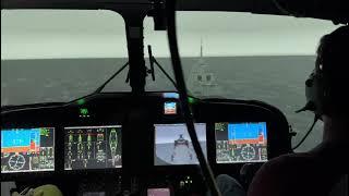 AW189 - Frigate Landing.