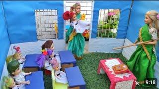 Barbie Doll All Day Routine In Indian VillageRadha Ki Kahani Part -455Barbie Ki Hindi Kahaniyan