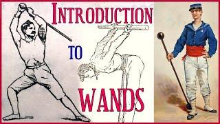Intro to the Different Types of Antique Wands Staffs & Barbells used in 19th century exercise - E10