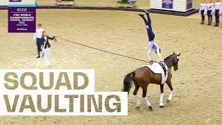 Perfect Start for French Squad   Vaulting  ECCO FEI World Championships