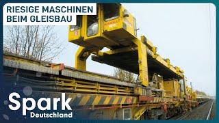 Der Büffel der Deutschen Bahn  Moderner Gleisbau  Spark Deutschland