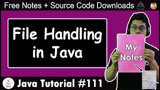 File Handling in Java