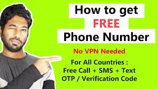 How to get a FREE Phone Number without VPN - Free Virtual Phone Number for Verification