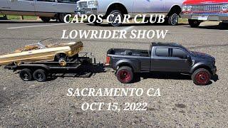 Sacramento CA Lowrider Car Show  COPOS Car Club  OCT 2022 Lowrider Show