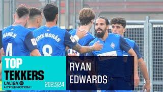 LALIGA Hypermotion Tekkers Ryan Edwards double in Lezama