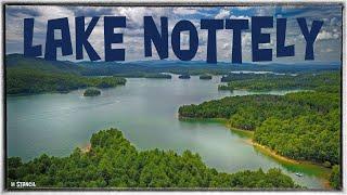 Lake Nottely - Blairsville Georgia DJI Mavic Pro Footage