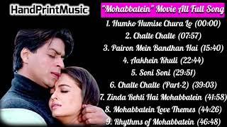 Mohabbatein Movie All Songs  Kumpulan Lagu India Romantis  Sharukh Khan