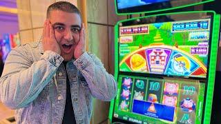 MASSIVE JACKPOT On Huff N More Puff Slot Machine