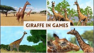 Giraffe Comparison In 8 Games 