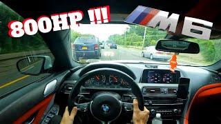 Cutting up in my Tuned 800HP Stage 2 BMW M6 