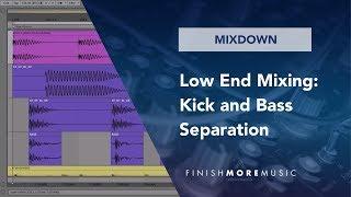 Ableton Mixdown Tutorial - Low End Mixing Kick and Bass Separation