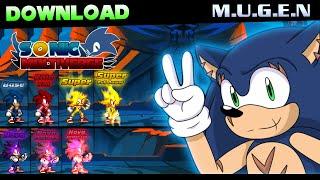 Download Multiverse Sonic New All Forms M.U.G.E.N Edit