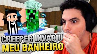 ENCONTREI UM CREEPER NO MEU BANHEIRO NO MINECRAFT #1-70 +10