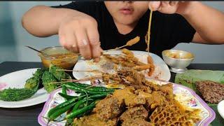 Beef intestine Bawng chek Mukbang leh tan ang aw