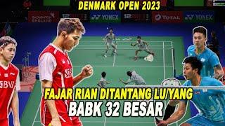 Denmark open 2023 Fajar Rian vs Luyang Po Peluang Besar Fajri