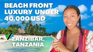 ZANZIBAR Beach Front Real Estate 30K USD