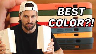 iPhone 13 and iPhone 13 Pro SILICONE CASE REVIEW What is THE BEST COLOR??