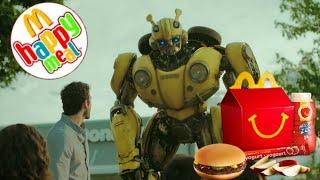 McDonalds Bumblebee Happy Meal Toys Ad Bumblebee Movie News #24