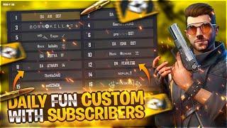 FREE FIRE LIVE CUSTOM ROOM  FF LIVE GIVEAWAY ?  ️ #freefirelive #ff