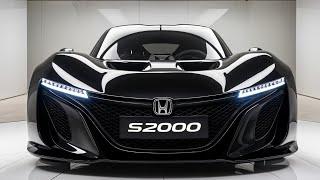 All New Look -2025 Honda S2000 Officially Unveiled powerful Car