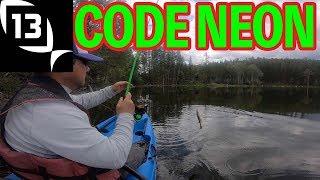 13 FISHING CODE NEON Spinning Combo Micro Bass Fishing