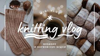 vlog 624  начинаю вязать новые лопапейсы ️ готовая работа  новая пряжа lopi