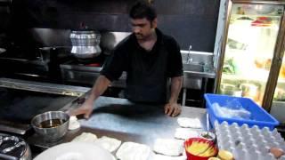 Making Roti Canai in Malaysia