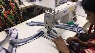 How a shirt is made in a garments factor in Bangladesh